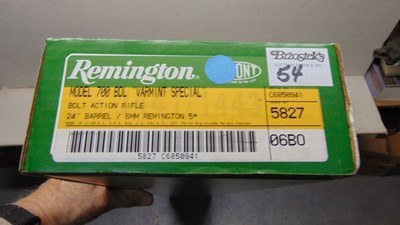 Remington 700 BDL Varmint 6MM Remington Boxed - Image 19 of 19