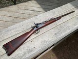 US Springfield 1873 Trapdoor Carbine .45-70 1882 Antique Xlnt Bore No FFL - 2 of 15