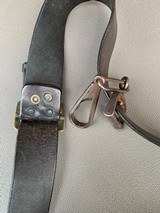 Scarce Civil War cavalry carbine sling by O B North & Co
COMPLETE ! - 6 of 10