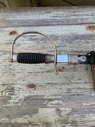 WW@ German SS Candidate Officer's Degen