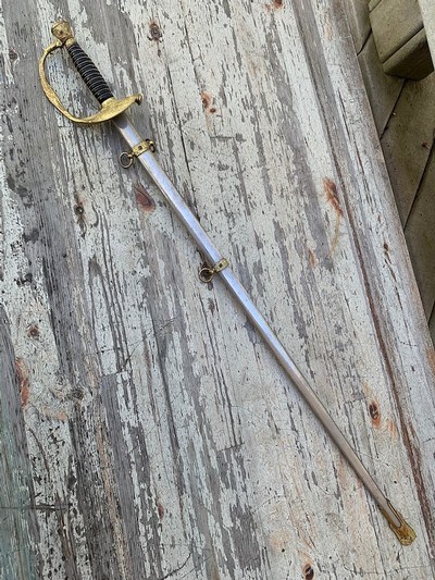 US CIVIL WAR STAFF & FIELD OFFICERS SWORD - OEHM & CO