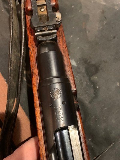 WWII JAPANESE TYPE 44 ARISAKA CAVALRY CARBINE with MUM & Original Sling