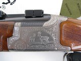 Winchester Double Express 7x57 GRAND EUROPEAN Engraved w/ Winchester CASE - 4 of 20