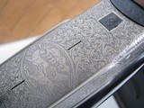 Vincenzo Bernadelli 28 gauge side lock ENGRAVED 25.75" Skeet & Skeet w/ Case BEAUTIFUL! - 16 of 20
