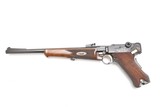 Mauser Carbine DWM Luger 75th Anniversary 9mm Luger Carbine 11.75" Gold Inlay w/ Case & Stock BEAUTIFUL! - 3 of 20