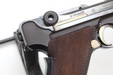 Mauser Carbine DWM Luger 75th Anniversary 9mm Luger Carbine 11.75" Gold Inlay w/ Case & Stock BEAUTIFUL! - 10 of 20