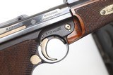 Mauser Carbine DWM Luger 75th Anniversary 9mm Luger Carbine 11.75" Gold Inlay w/ Case & Stock BEAUTIFUL! - 11 of 20