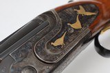 Rizzini Sigarms Aurora TR40U 28ga 20ga 410 THREE BARREL SET w/ Case & Chokes Engraved Gold Inlay Beautiful! - 6 of 20