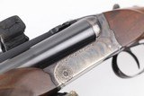 Chapuis Arms France Carabine Double Express African P.H. 9.3x74r Case Color Engraved w/ Case - 5 of 20