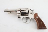 Smith and Wesson Model 20-2 1964 Austin Police ONE OF ONLY 50 Ultra Rare! Nickel 38 Spl Gold Factory Heavy Duty Box C&R - 2 of 20