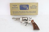 Smith and Wesson Model 20-2 1964 Austin Police ONE OF ONLY 50 Ultra Rare! Nickel 38 Spl Gold Factory Heavy Duty Box C&R