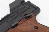 Browning Buck Mark Hooded Sight Target 22lr Pistol 5.5