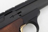 Browning Buck Mark Hooded Sight Target 22lr Pistol 5.5