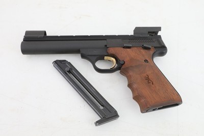Browning Buck Mark Hooded Sight Target 22lr Pistol 5.5