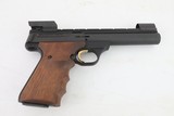 Browning Buck Mark Hooded Sight Target 22lr Pistol 5.5