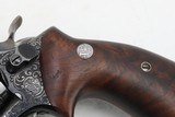 Smith and Wesson S&W K-22 Masterpiece Pre-Model 17 Class A Engraved .22LR 6 Inch Revolver 1954 with Presentation Case & Factory Letter C&R - 11 of 20