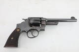 Smith and Wesson S&W .44 Hand Ejector First Model Triple-Lock .44 S&W Special 6.5 Inch Revolver 1913 C&R RARE Glass Presentation Case & Factory Letter - 3 of 20