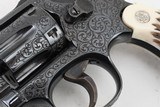 Smith and Wesson S&W K-22 Combat Masterpiece Model 18-2 Class A Engraved .22LR 4 Inch Revolver 1963 C&R - 9 of 20