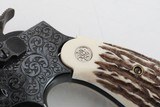 Smith and Wesson S&W K-22 Combat Masterpiece Model 18-2 Class A Engraved .22LR 4 Inch Revolver 1963 C&R - 10 of 20