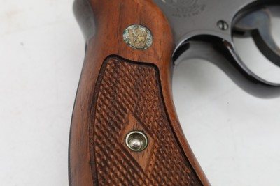 Smith and Wesson S&W .44 Hand Ejector 4th Model of 1950 Target w/Presentation Case S&W Factory Letter 1955 Manufacture C&R VERY RARE! - Image 12 of 20