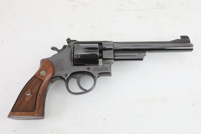 Smith and Wesson S&W .44 Hand Ejector 4th Model of 1950 Target w/Presentation Case S&W Factory Letter 1955 Manufacture C&R VERY RARE! - Image 4 of 20
