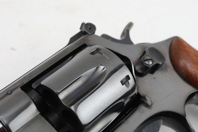 Smith and Wesson S&W .44 Hand Ejector 4th Model of 1950 Target w/Presentation Case S&W Factory Letter 1955 Manufacture C&R VERY RARE! - Image 8 of 20