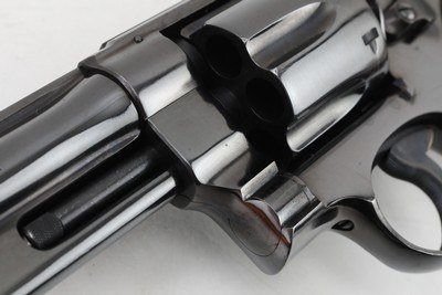 Smith and Wesson S&W .44 Hand Ejector 4th Model of 1950 Target w/Presentation Case S&W Factory Letter 1955 Manufacture C&R VERY RARE! - Image 7 of 20