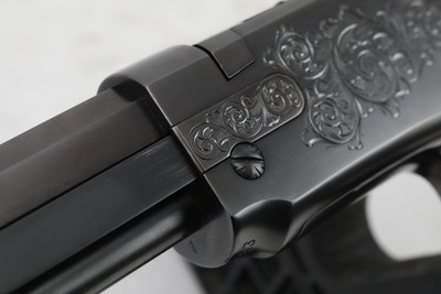 Winchester 1890 Deluxe Takedown Pump Action Engraved 22lr High Grade 1931 Manufacture C&R - Image 5 of 20
