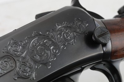 Winchester 1890 Deluxe Takedown Pump Action Engraved 22lr High Grade 1931 Manufacture C&R - Image 6 of 20