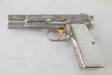 Browning Renaissance Hi Power 9mm Satin Nickel Engraved UNFIRED 1969 Manufacture C&R Offers Accepted! - 1 of 20