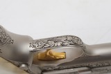 Browning Renaissance Hi Power 9mm Satin Nickel Engraved UNFIRED 1969 Manufacture C&R Offers Accepted! - 19 of 20