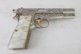Browning Renaissance Hi Power 9mm Satin Nickel Engraved UNFIRED 1969 Manufacture C&R Offers Accepted! - 2 of 20