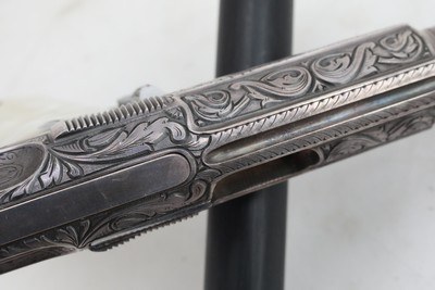 Astra 3003 7.65 mm Engraved Silver Plated In Wood Case - Image 8 of 20