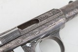 Astra 3003 7.65 mm Engraved Silver Plated In Wood Case - Image 14 of 20