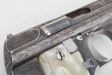 Astra 3003 7.65 mm Engraved Silver Plated In Wood Case - Image 12 of 20