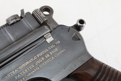 Astra 900 WW II German 1943 Procurement 7.63 Mauser - Image 4 of 20