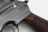 Astra 900 WW II German 1943 Procurement 7.63 Mauser - Image 5 of 20