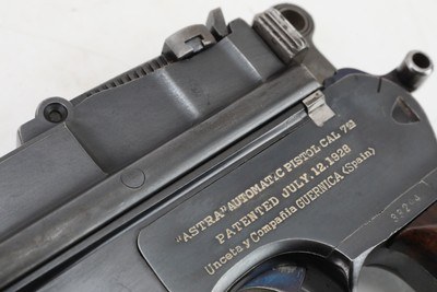 Astra 900 WW II German 1943 Procurement 7.63 Mauser - Image 3 of 20