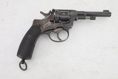L Nagant Swedish 7.5 MM RevolverANTIQUE 1888 No FFL - Image 3 of 20