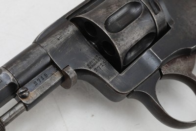 L Nagant Swedish 7.5 MM RevolverANTIQUE 1888 No FFL - Image 4 of 20