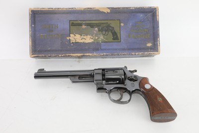 S&W Smith and Wesson Pre-World War II Registered Magnum .357 Mag. 6.5