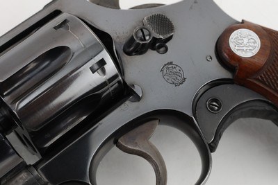 S&W Smith and Wesson Pre-World War II Registered Magnum .357 Mag. 6