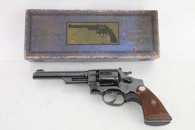 S&W Smith and Wesson Pre-World War II Registered Magnum .357 Mag. 6