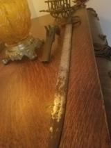 COMBO Double Barrel Pinfire Pistol and 1841 Brunswick Bayonet - 7 of 7