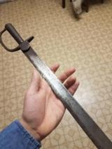 COMBO Double Barrel Pinfire Pistol and 1841 Brunswick Bayonet - 4 of 7