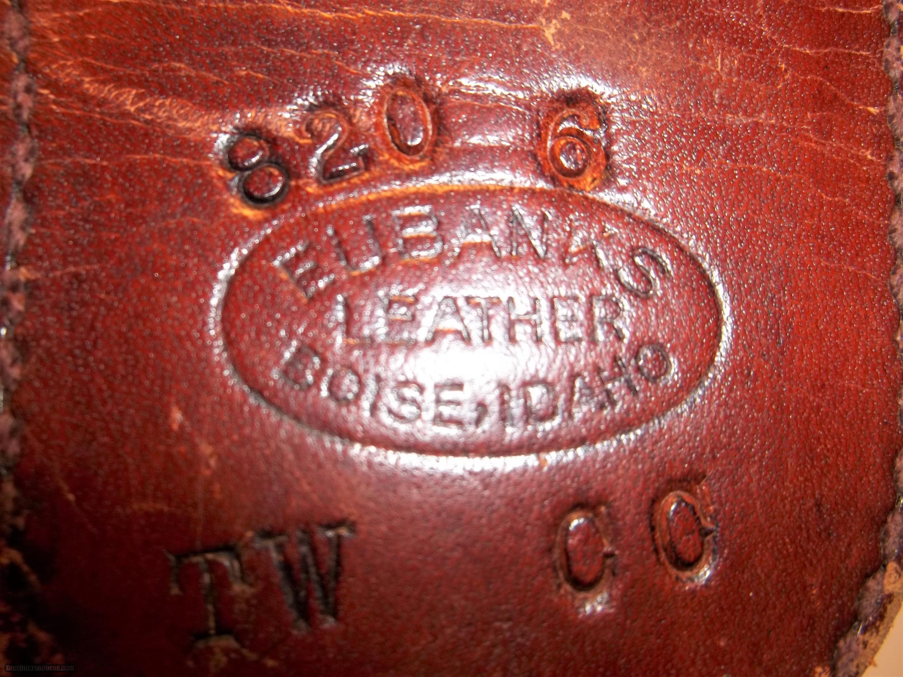 Vintage Eubanks Leather Holster