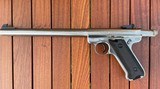 Ruger Mark II .22LR target pistol 10" Stainless - 4 of 10