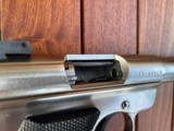 Ruger Mark II .22LR target pistol 10" Stainless - 5 of 10