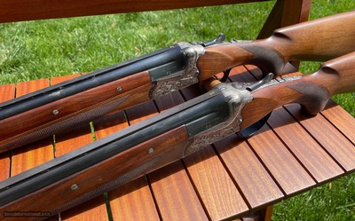 Pair of AYA Coral Deluxe 12g.