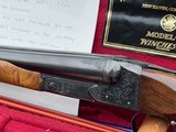 Winchester 21 12g Skeet with 28g tubes Pauline Muerrle engraved - 2 of 14